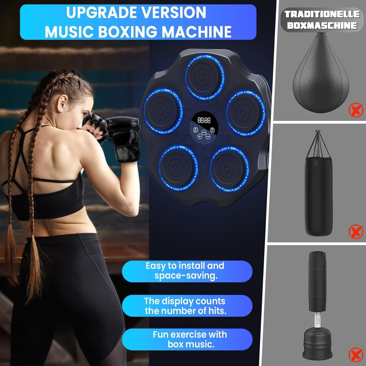 Beatpunch Music Boxing Machine | آلة الملاكمة الموسيقية Beatpunch