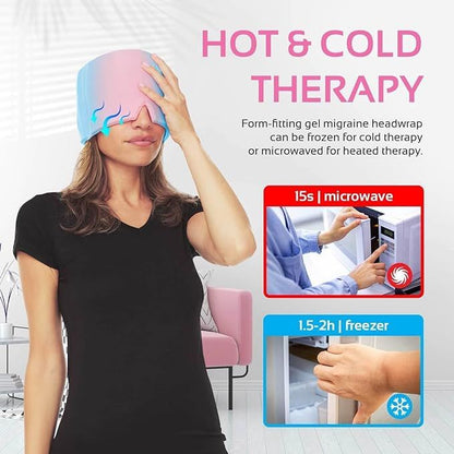 Reusable Migraine Relief Cap | قبعة مريحة للصداع قابلة لإعادة الاستخدام